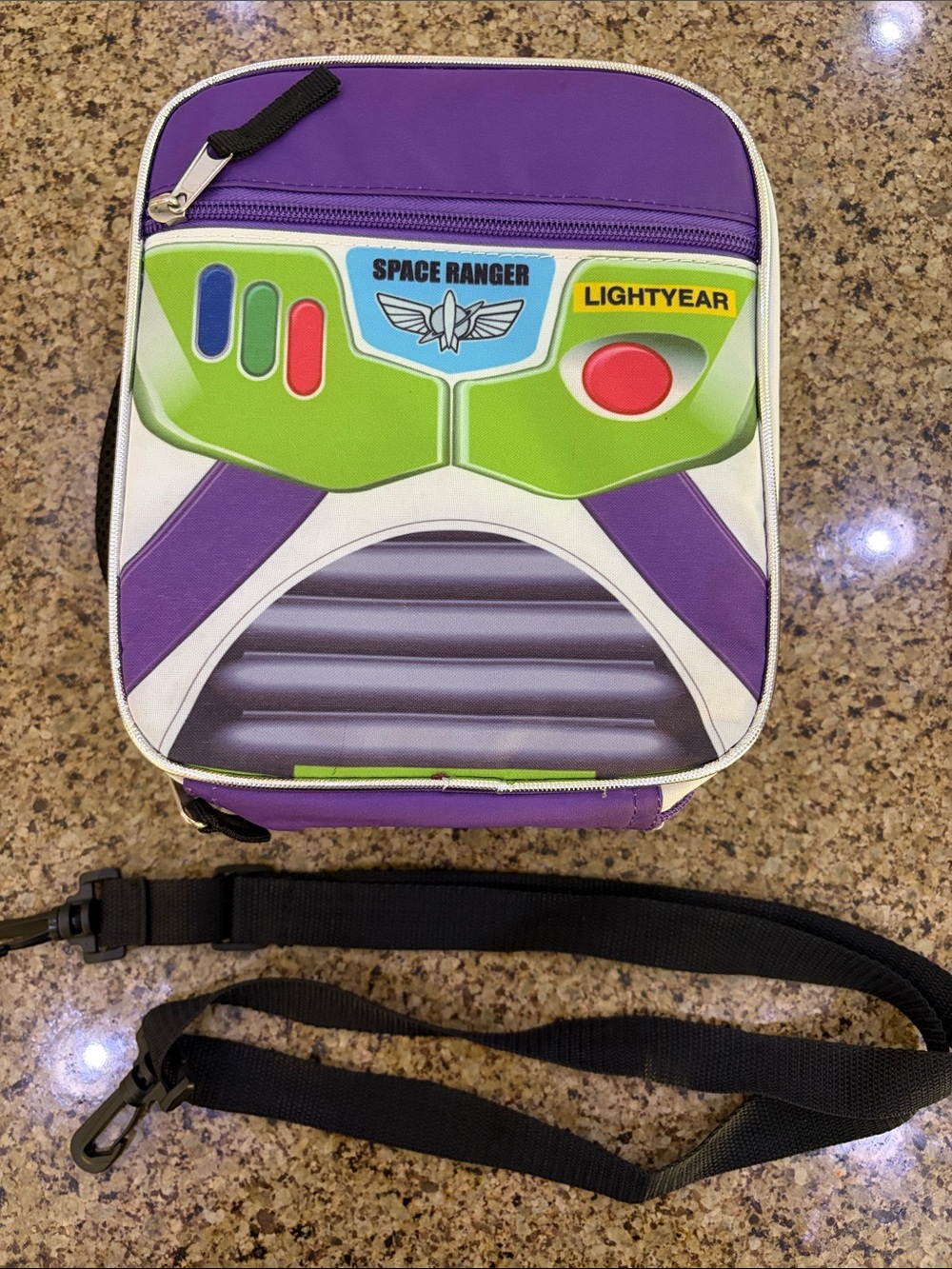 Igloo Kids Buzz Lightyear Purple Green Lunch Bag